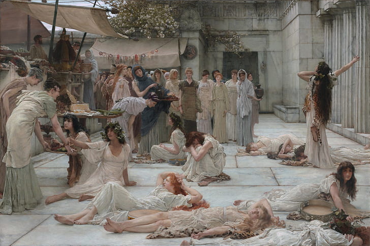 By Lawrence Alma, Tadema, The Women Of Amphissa