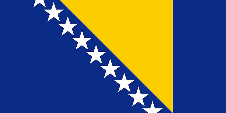 2000px flag of bosnia and herzegovina svg, HD wallpaper