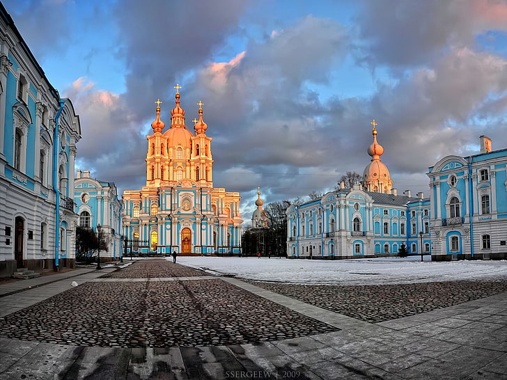 Russia, St. Petersburg, architecture, building exterior, built structure, HD wallpaper