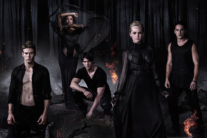Supernatural character poster, Nina Dobrev, The Vampire Diaries, HD wallpaper