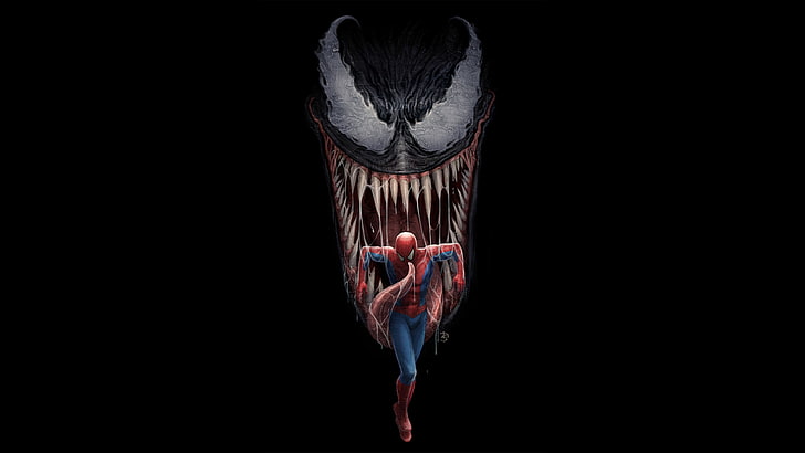 Spider Man Black Background 1080p 2k 4k 5k Hd Wallpapers Free Download Wallpaper Flare