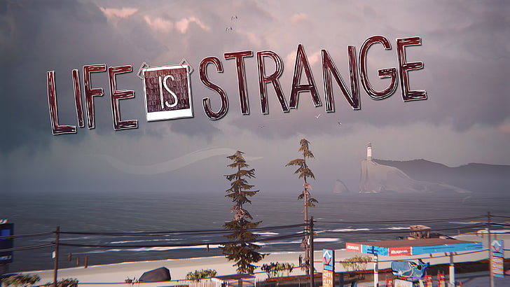 Life Is Strange, video games, water, text, communication, sky