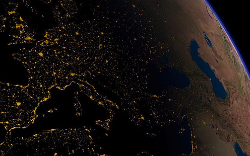 HD wallpaper: night, Earth, europe | Wallpaper Flare
