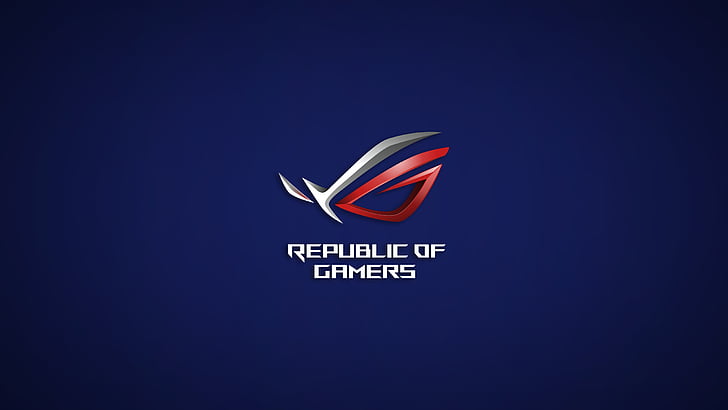 Republic of Gamers logo, Asus, HD, HD wallpaper