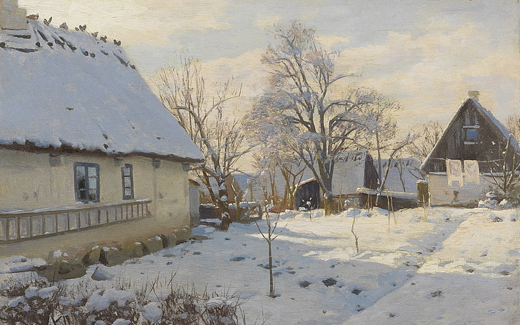 1923, Danish painter, Peter Merk Of Menstad, Peder Mørk Mønsted