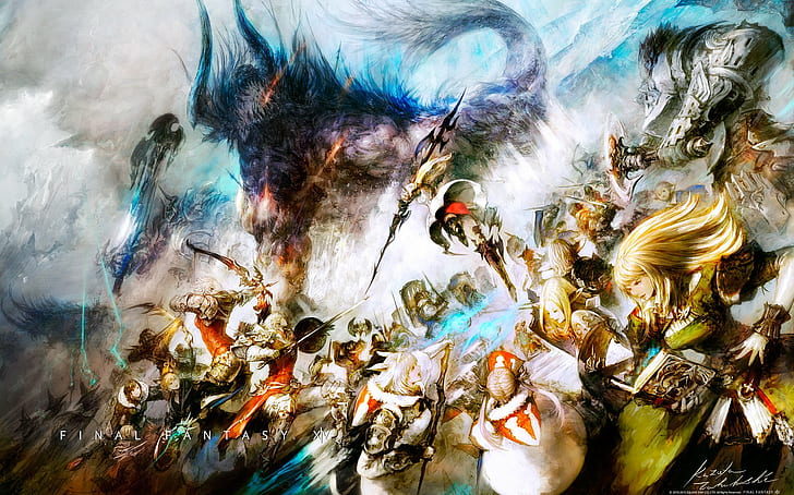 Hd Wallpaper Adventure Fantasy Final Game Online Realm Reborn Xiv Wallpaper Flare