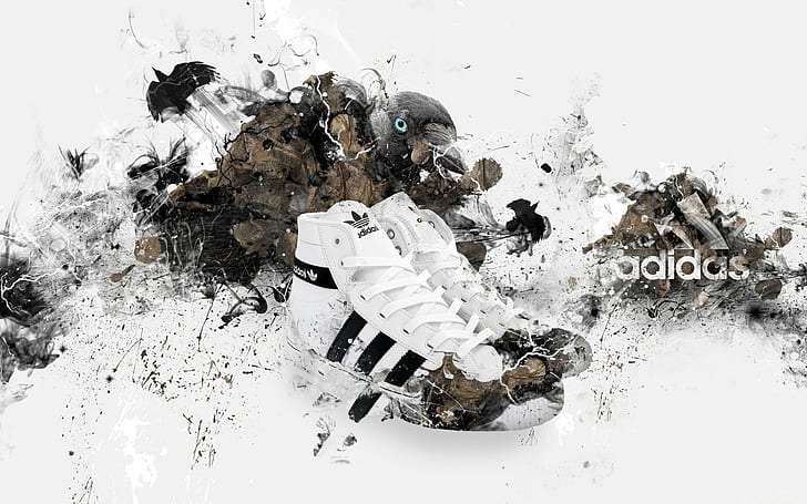 HD wallpaper: adidas, brands, logos, shoes, sports | Wallpaper Flare