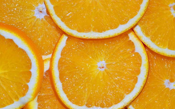 Oranges Photos, slice orange fruit, fruits