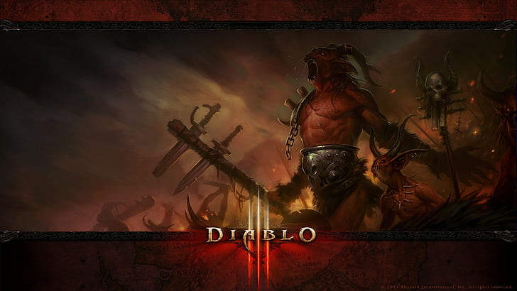 Blizzard Entertainment, Diablo, Diablo III, arts culture and entertainment, HD wallpaper
