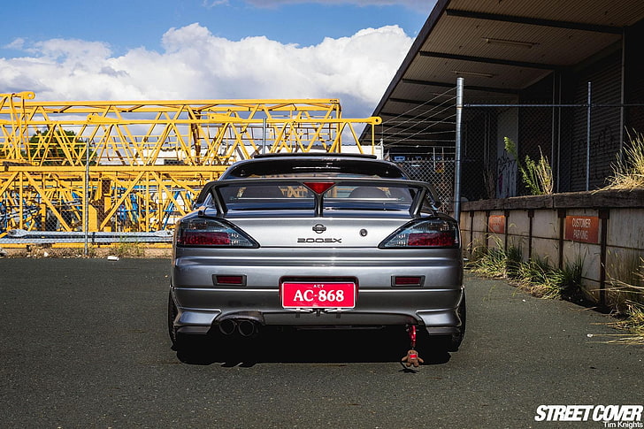Nissan Silvia S15, silver cars, sports car, vehicle, transportation HD wallpaper