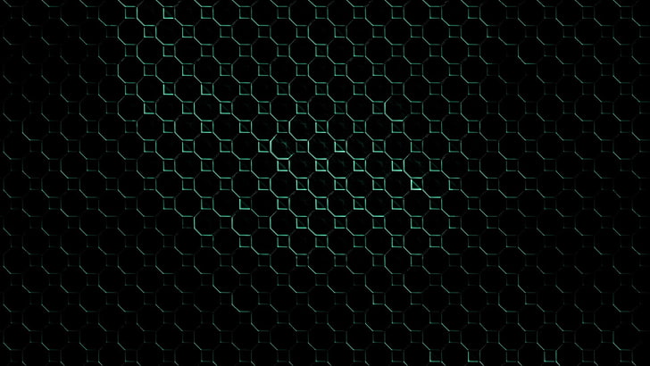 Hd Wallpaper Abstract Black Background Digital Art Geometry