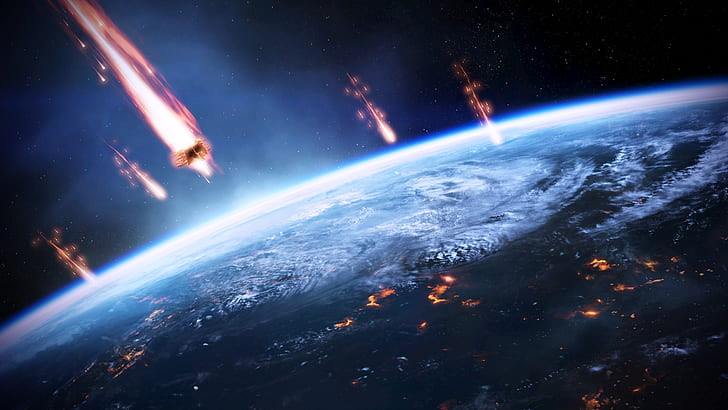 Mass Effect 3, invasion earth