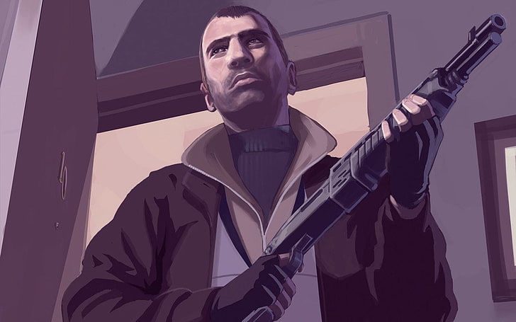 Hd Wallpaper Grand Theft Auto Grand Theft Auto Iv Niko Bellic