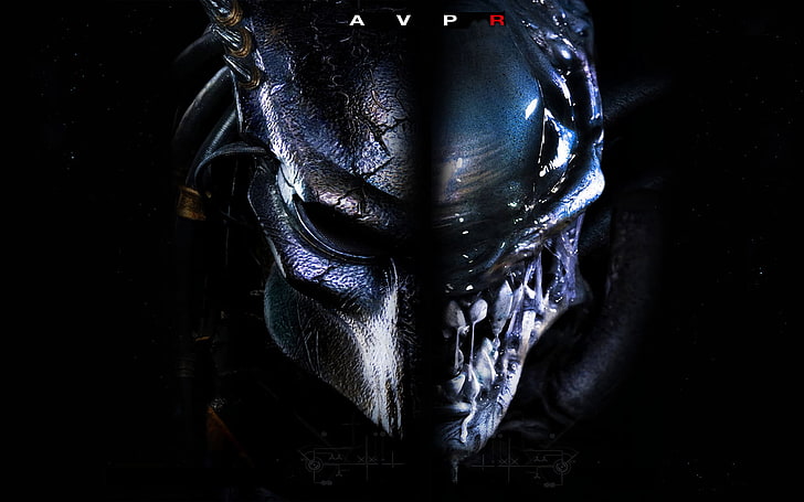 Hd Wallpaper Alien Vs Predator Movie Poster Aliens Vs Predator