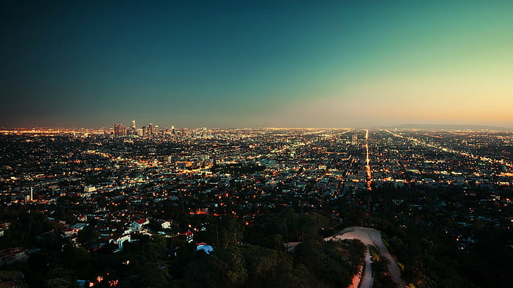 Los Angeles, city, California, HD wallpaper