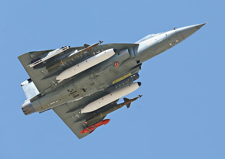 Indian Air Force, LCA Tejas, military, sky, air vehicle, clear sky