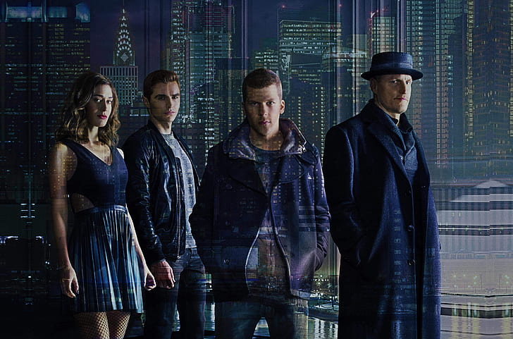 Now you see me 2, Dave Franco, Lizzy Caplan, Woody Harrelson