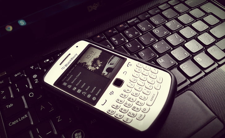 HD wallpaper: Blackberry  HD Wallpaper, white BlackBerry QWERTY phone  | Wallpaper Flare