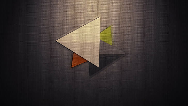 triangle, simple background