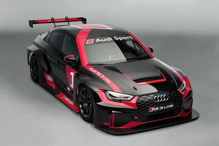 Audi, Audi RS3, Audi RS 3 LMS, Race Car, HD wallpaper