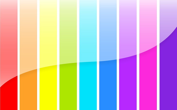 colorful, shiny, multi colored, backgrounds, pattern, pink color, HD wallpaper