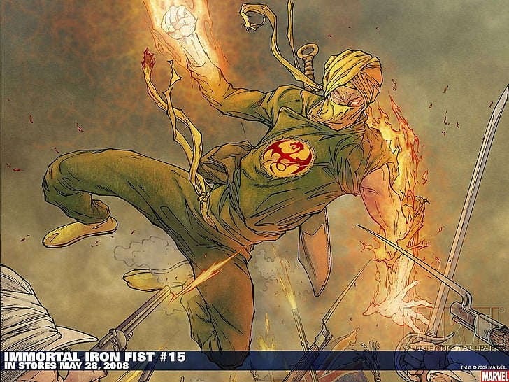HD wallpaper: Comics, Immortal Iron Fist, Marvel Comics | Wallpaper Flare