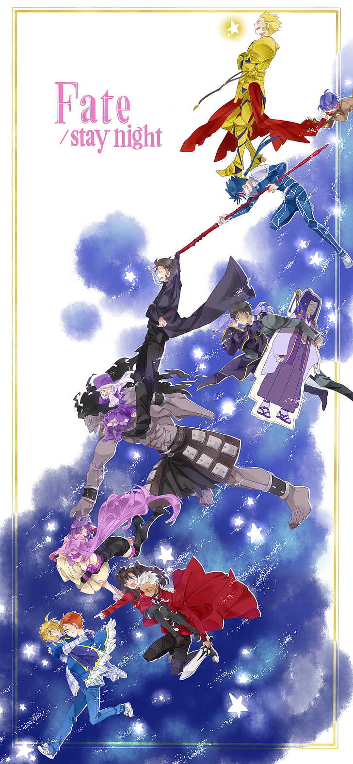 Fate Series, Fate/Stay Night, Saber, Gilgamesh, Sakura Matou, HD wallpaper