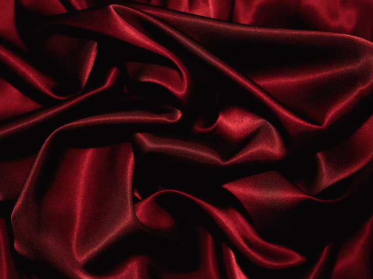 HD wallpaper: red satin textile, silk, cloth, soft, backgrounds, curtain,  luxury | Wallpaper Flare