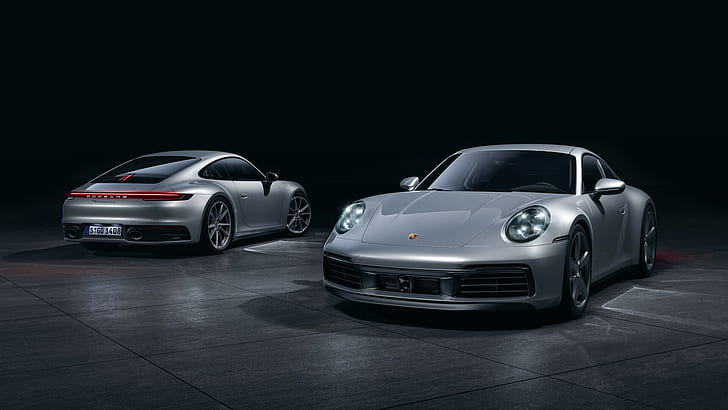Auto, Porsche, Machine, Grey, Porsche 911, Transport and Vehicles