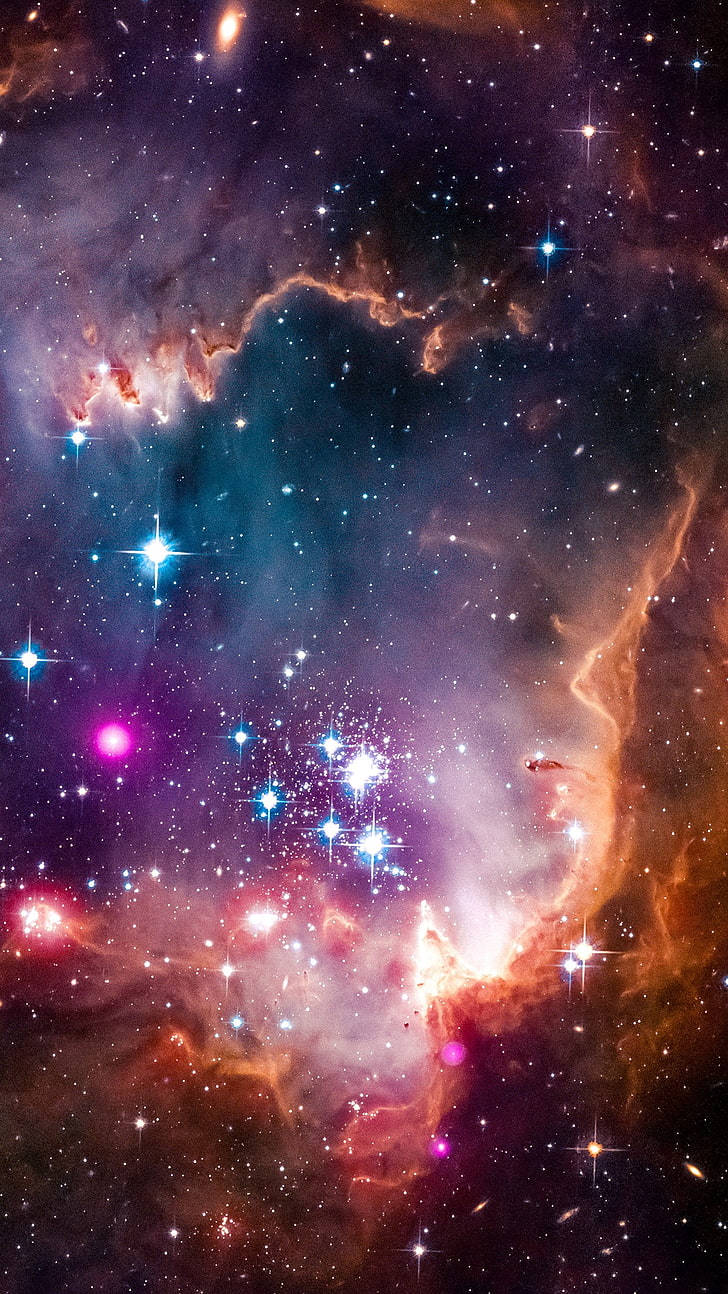 3840x1080px | free download | HD wallpaper: galaxy, Portrait Display,  space, vertical | Wallpaper Flare
