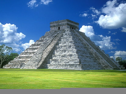HD wallpaper: Temple of Kukulkan, Mexico, The Pyramid Of Kukulkan, Yucatan  | Wallpaper Flare