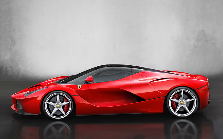 2013 Ferrari LaFerrari 2, red enzo ferrari diecast, cars, HD wallpaper