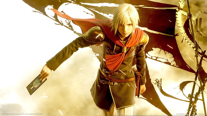 final fantasy type 0 hd, one person, three quarter length, real people, HD wallpaper