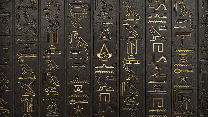 Ancient Egyptian Hieroglyphs Seamless Stock Vector  Illustration of  hieroglyphics hieroglyphs 53445475