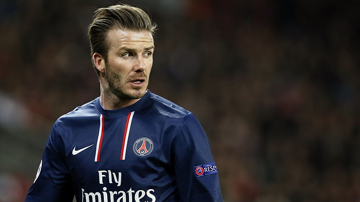 David Beckham, Sport, Star, Football, Player, PSG, Paris Saint-Germain, HD wallpaper