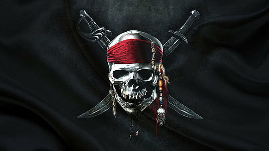 HD wallpaper: artwork, Flag, Jolly Roger, pirates | Wallpaper Flare