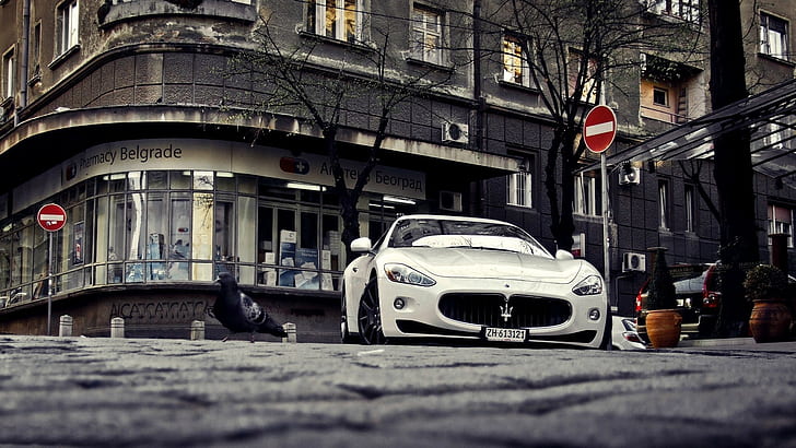 car, Maserati, Maserati GranTurismo, HD wallpaper