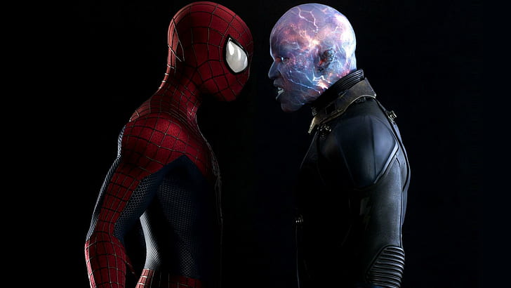 Spider-Man vs Electro - The Amazing Spiderman 2, spider-man and electro from the amazing spider-man 2, HD wallpaper