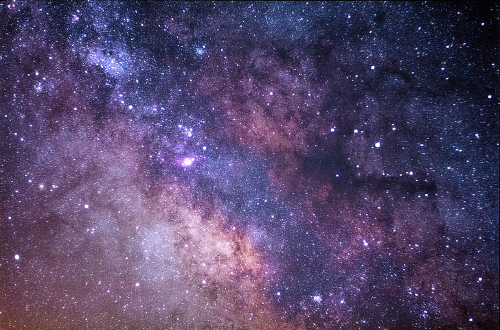 nebula wallpaper, starry sky, stars, glitter, space, astronomy, HD wallpaper