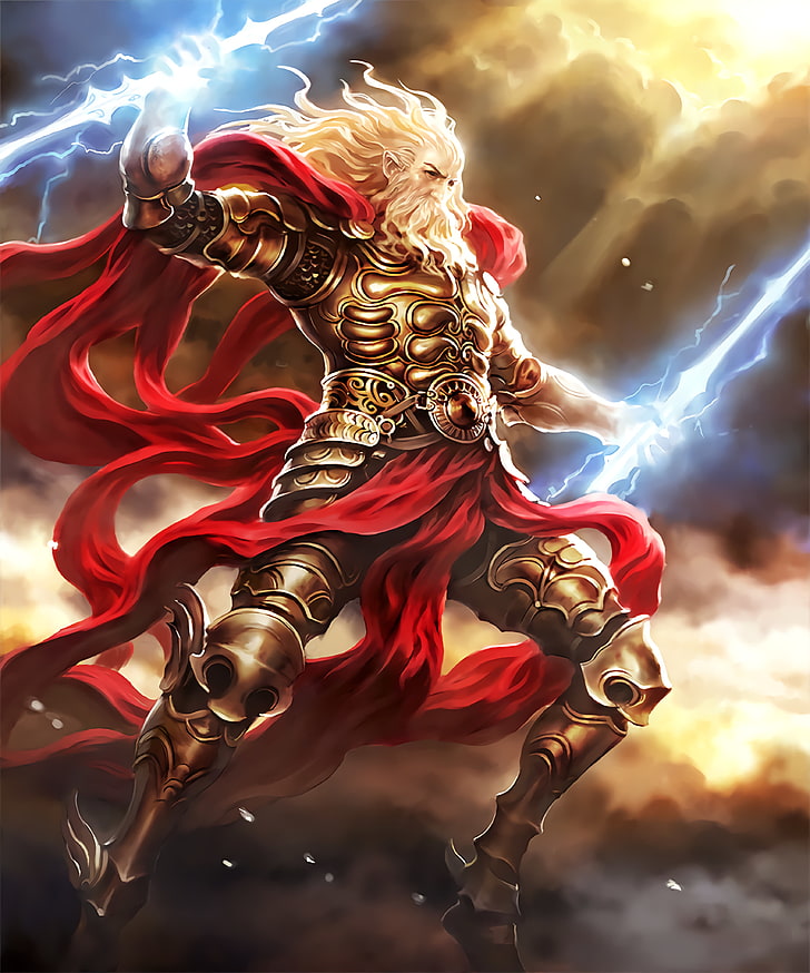 ArtStation - Zeus God of Lightning | Midjourney AI Art, Ultra HD 4K,  Wallpaper | Ancient & Classical Gods | 103 Images | Artworks