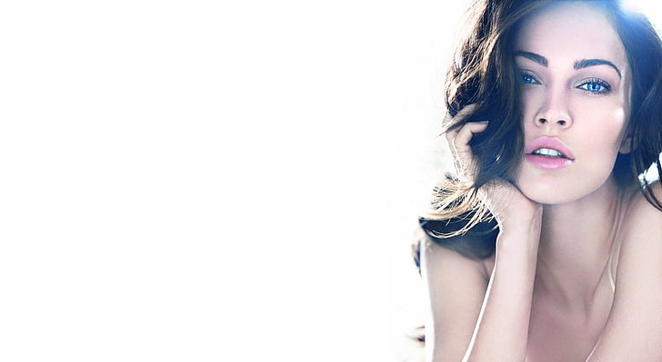 Megan Fox, face, women, young adult, beauty, beautiful woman, HD wallpaper