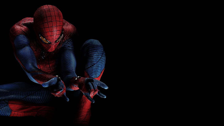 Spider-Man wallpaper, Peter Parker, copy space, studio shot, indoors, HD wallpaper