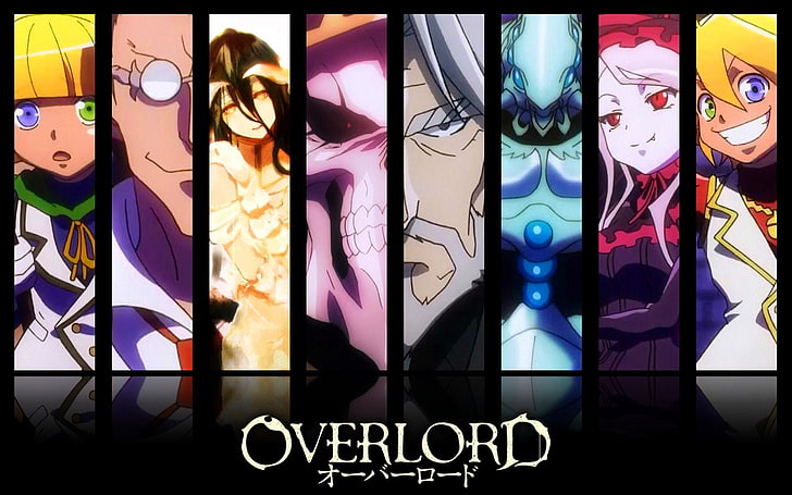 HD wallpaper: Overlord characters collage, Anime, Ainz Ooal Gown, Albedo ( Overlord) | Wallpaper Flare