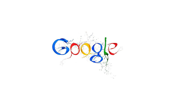 google logo, simple background, copy space, creativity, studio shot
