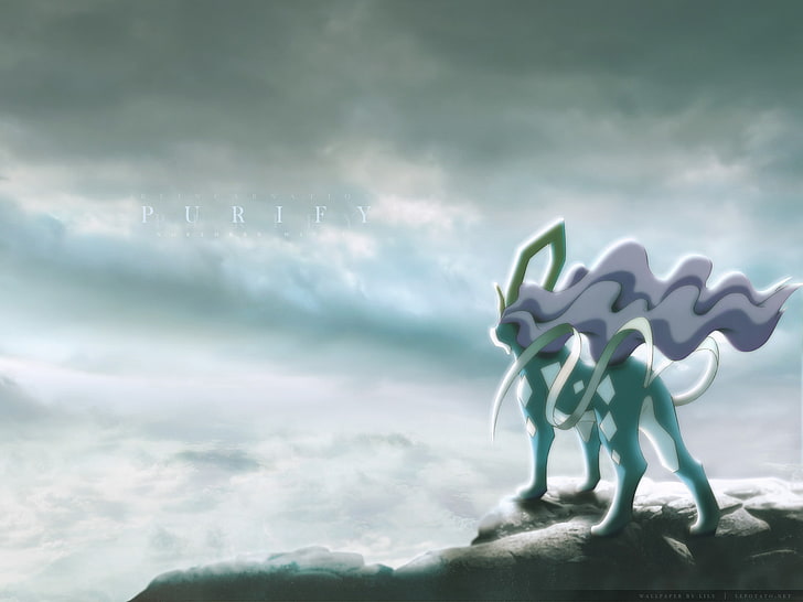 Pokémon, Suicune (Pokémon), HD wallpaper