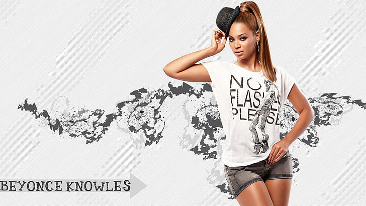 Hollywood Actress Beyonce Knowles, celebrity, celebrities, girls, HD wallpaper