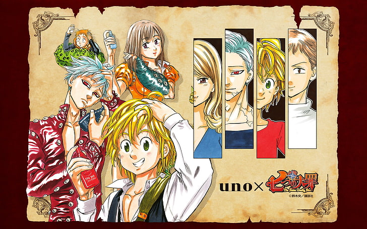 Uno graphic wallpaper, Nanatsu no Taizai, meliodas, Fairy King Harlequin, HD wallpaper