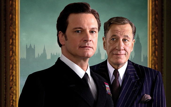 HD wallpaper: the film, actors, Geoffrey Rush, Colin Firth, The King's  Speech | Wallpaper Flare