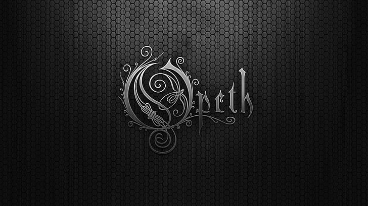 music, Opeth, indoors, metal, pattern, no people, black background, HD wallpaper