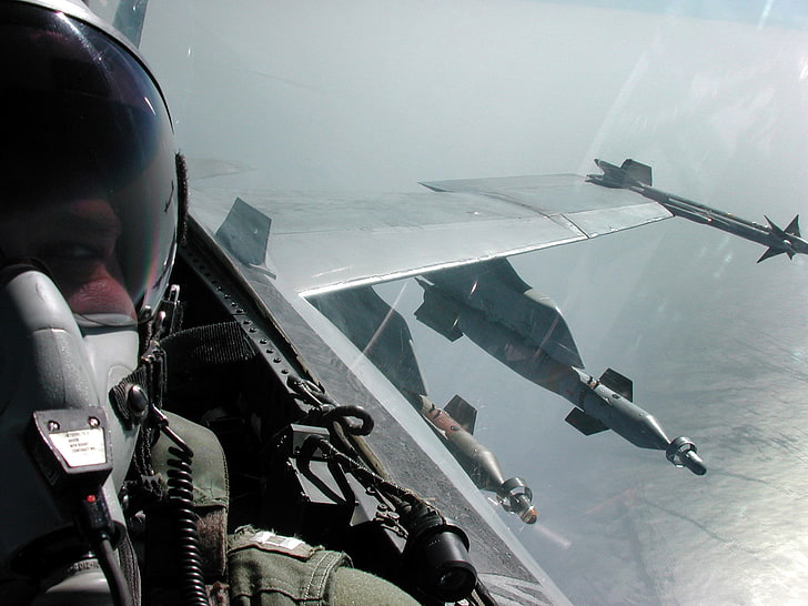 black and gray metal frame, jet fighter, selfies, military aircraft, HD wallpaper